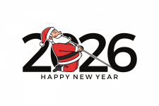 2026 New Year Santa 3840x2160 24636