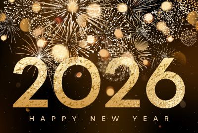 Happy New Year 2026 Fireworks