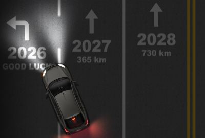 Happy New Year 2026 Focus Light