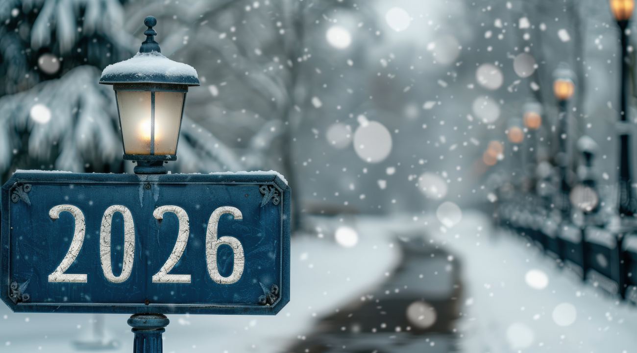 Happy New Year 2026 Street