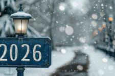 Happy New Year 2026 Street