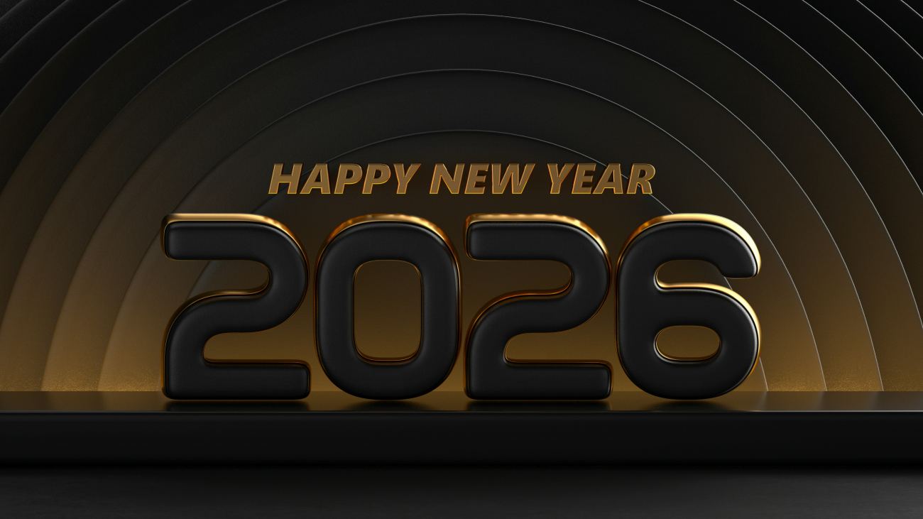 Happy New Year Hd Wallpaper 2026