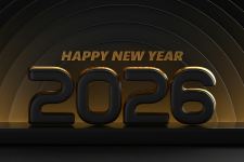 Happy New Year Hd Wallpaper 2026