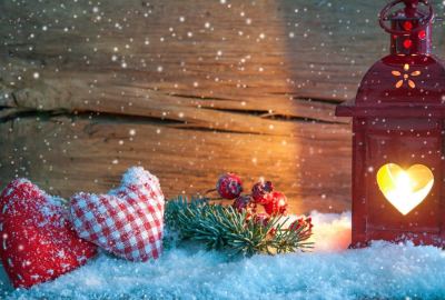 Christmas Heart Wallpaper