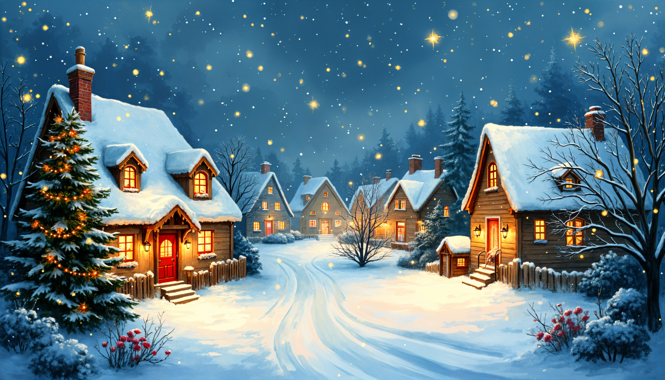 Christmas Winter House