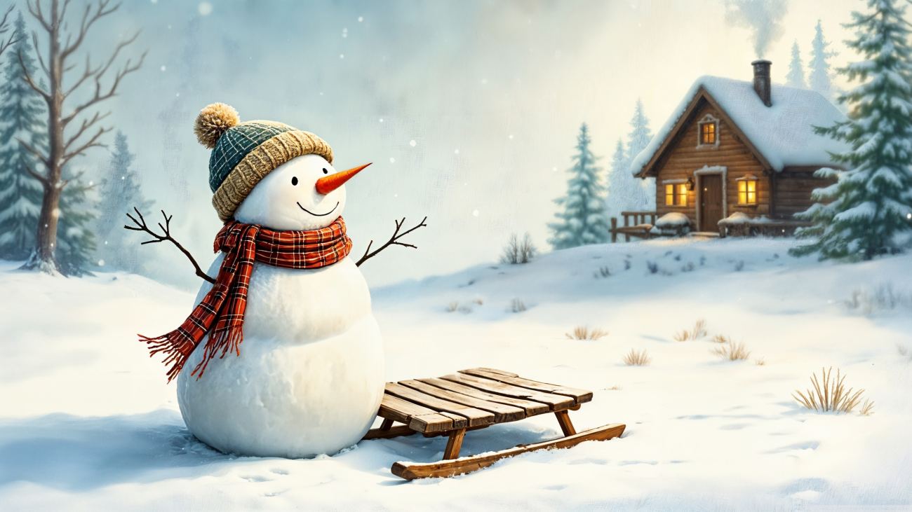 Happy Winter Wallpaper