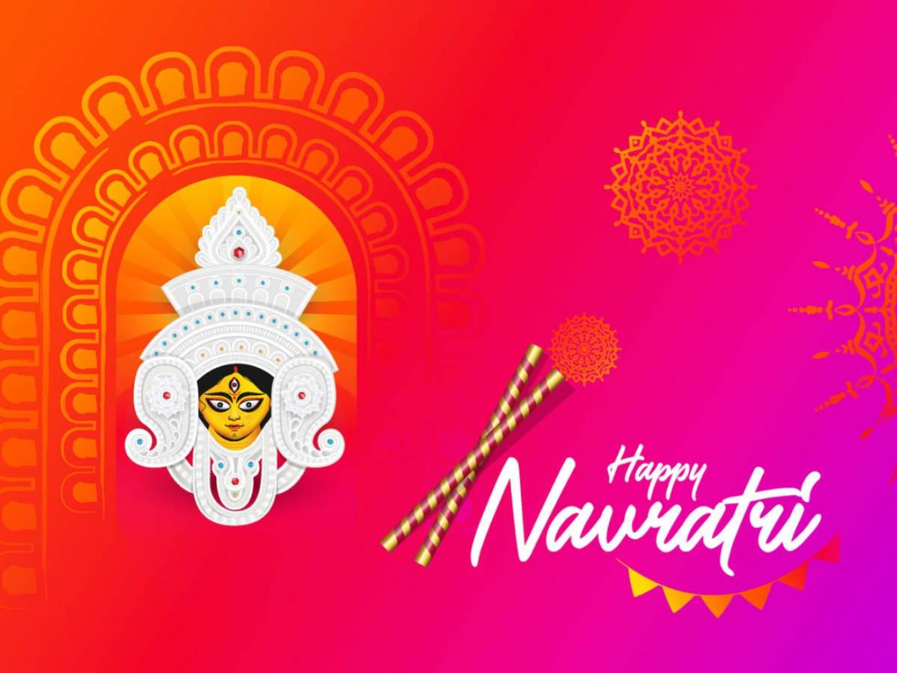 Happy Navratri Maa Durga Wallpapers