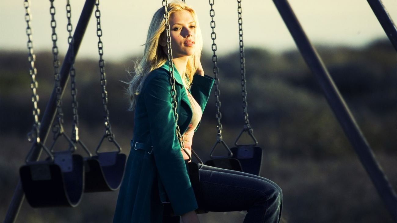 Desktop Scarlett Johansson Widescreen Wallpaper
