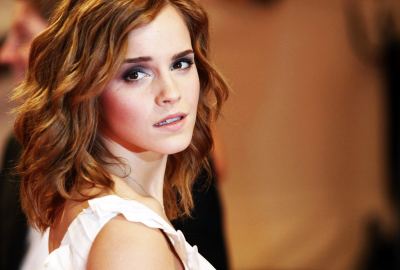Looking Beautiful Emma Watson Wide HD Wallpaper