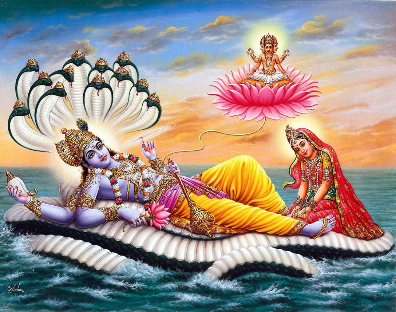 Lord Vishnu Wallpaper
