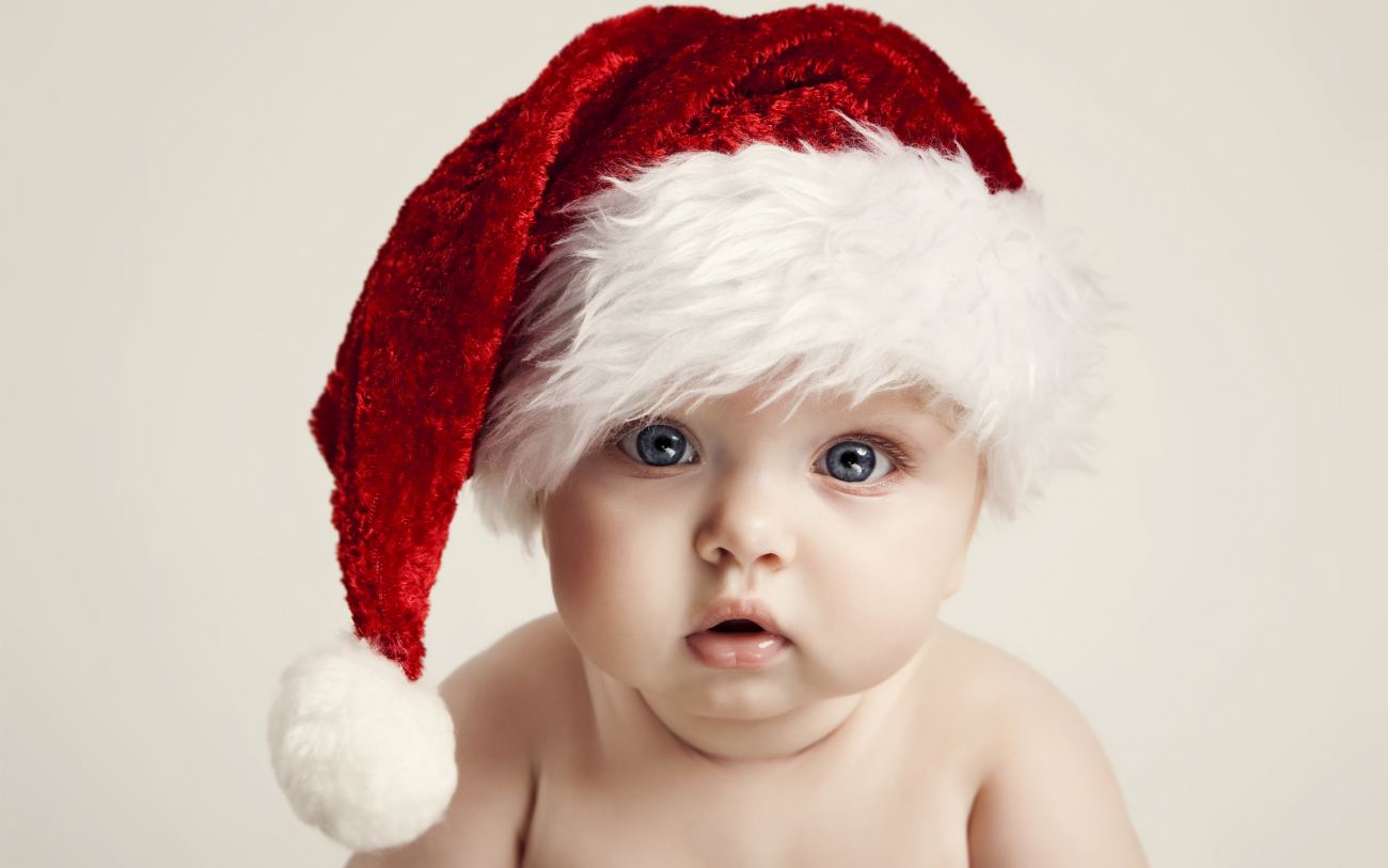 Cute Santa Baby HD Photo