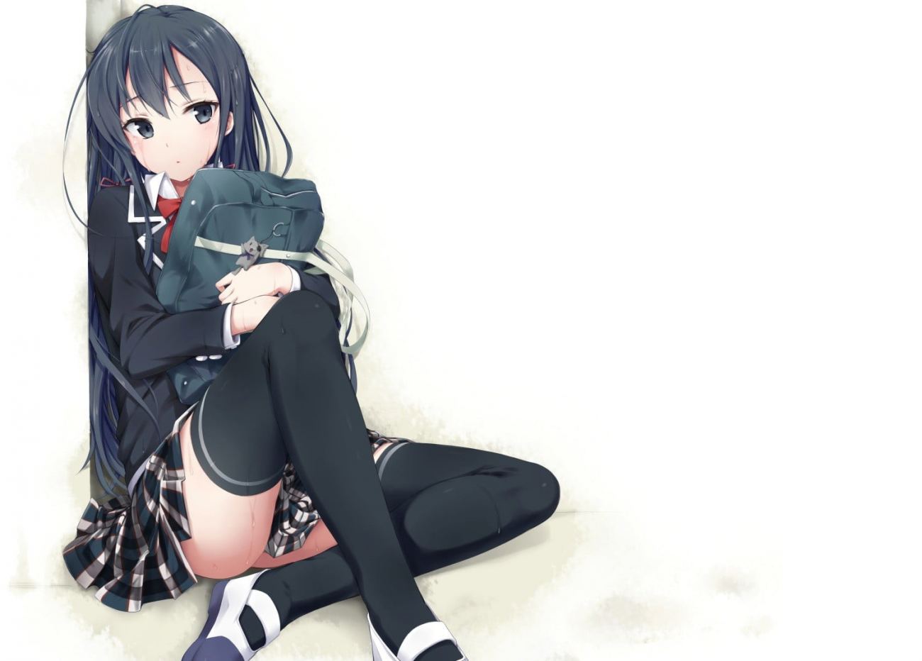 Black Haired Female Character Wallpaper